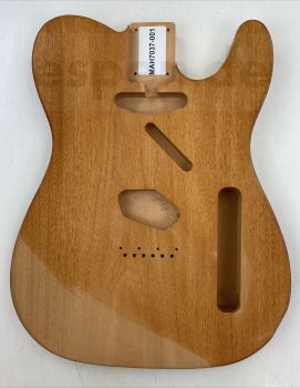 Body Mahagoni, 1-tlg., gefräst, Telecaster, Einzelstück #001